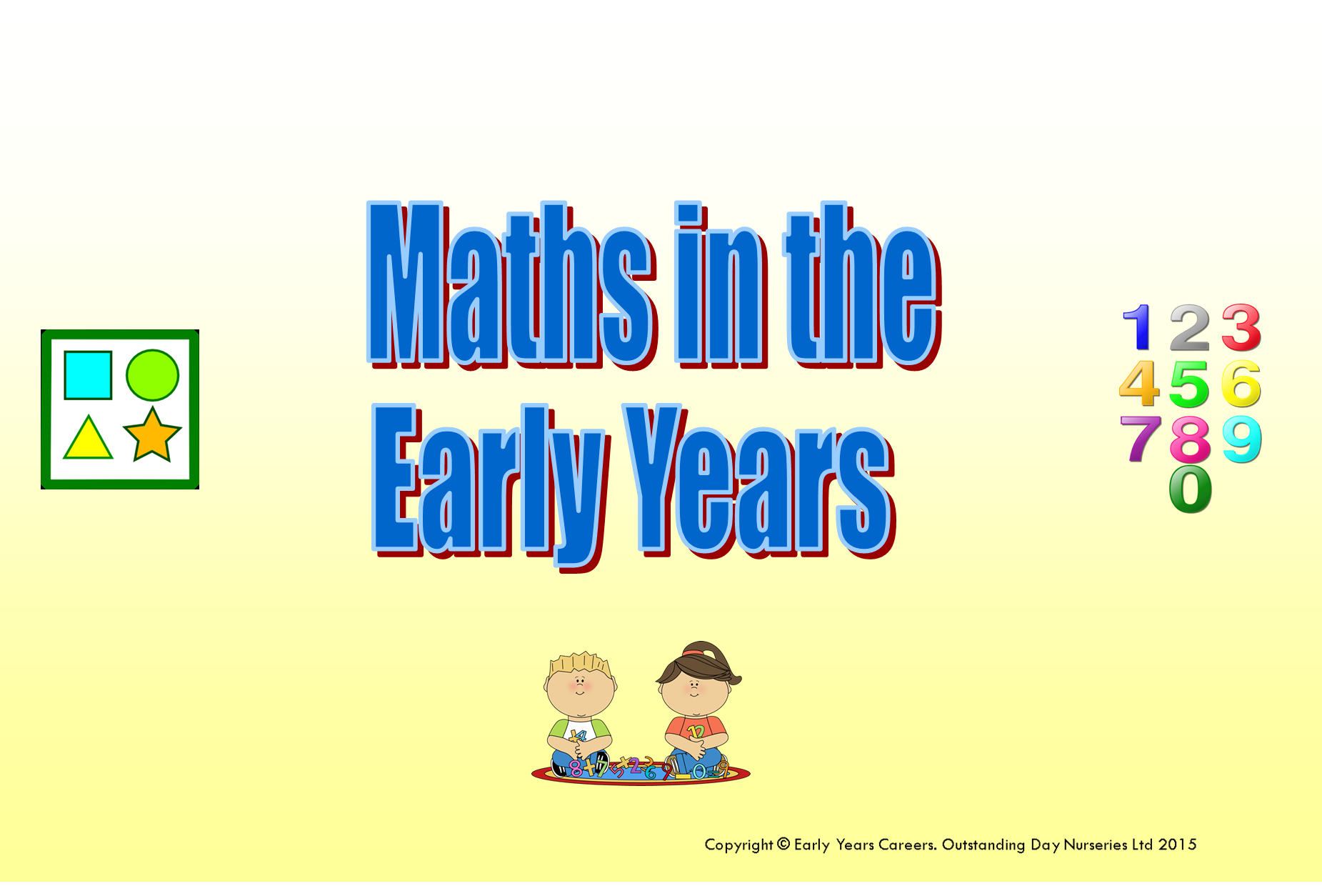 Incorporating Maths Into Early Years - Early Years Careers